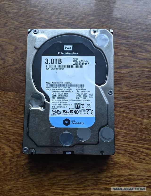 Немношк HDD, хардов, винчестеров etc