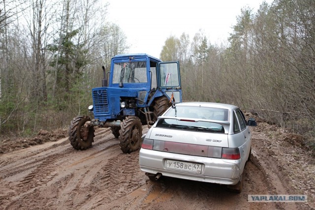 Как мы ехали в деревню 1го мая