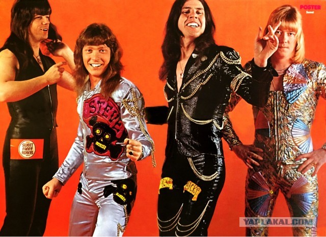 Музыка и музыканты: SWEET 50 лет назад. Desolation Boulevard