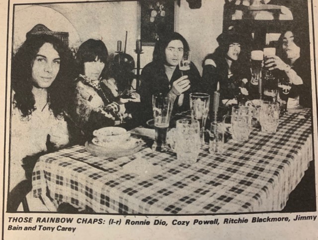 Музыка и музыканты: Ritchie Blackmore's Rainbow