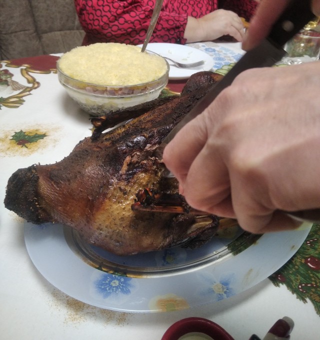 Новый год. Гусь