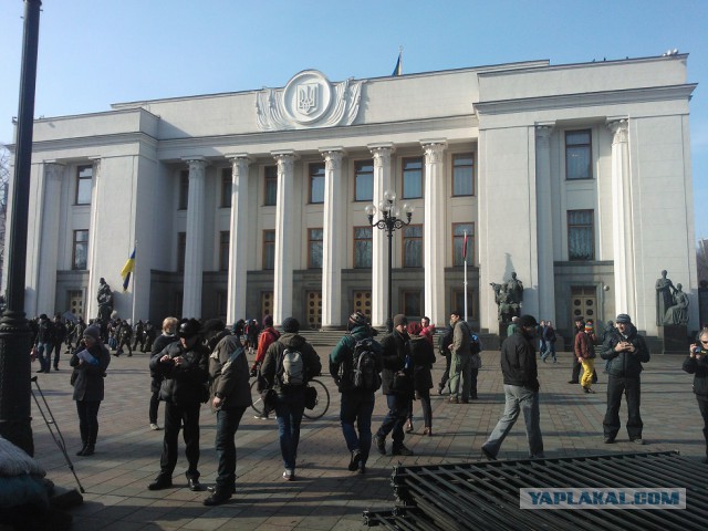 Мариинский парк и ул. Грушевского 26.02.14