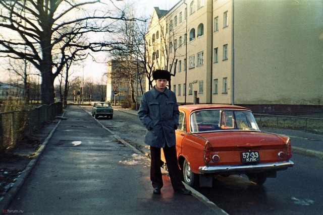 Кадры из автомобильной жизни СССР