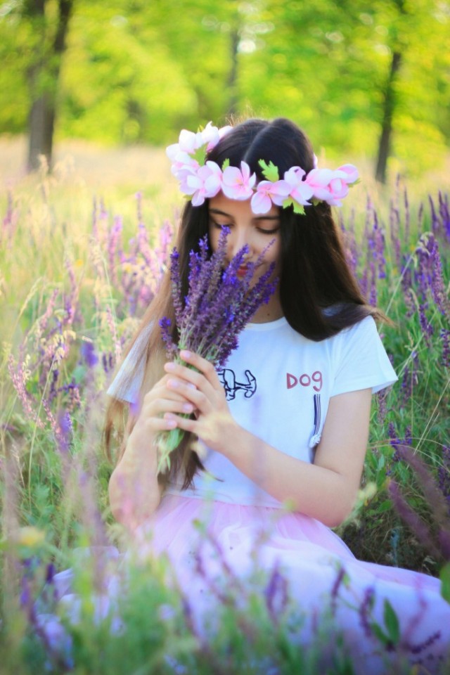Девушки на природе