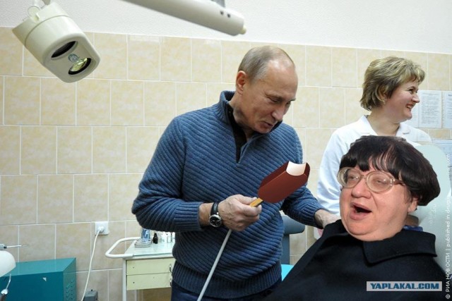 Фотожаба: Стоматолог Путин