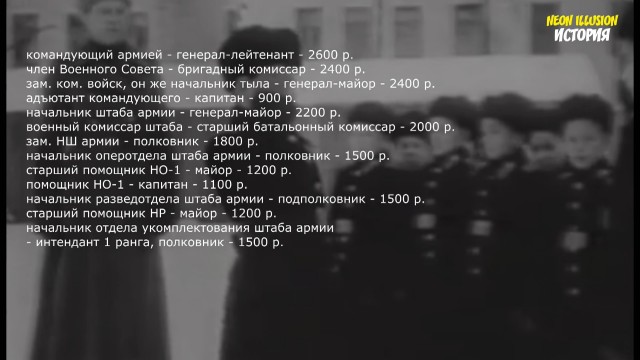 Какая зарплата была у советских солдат во время Великой Отечественной войны