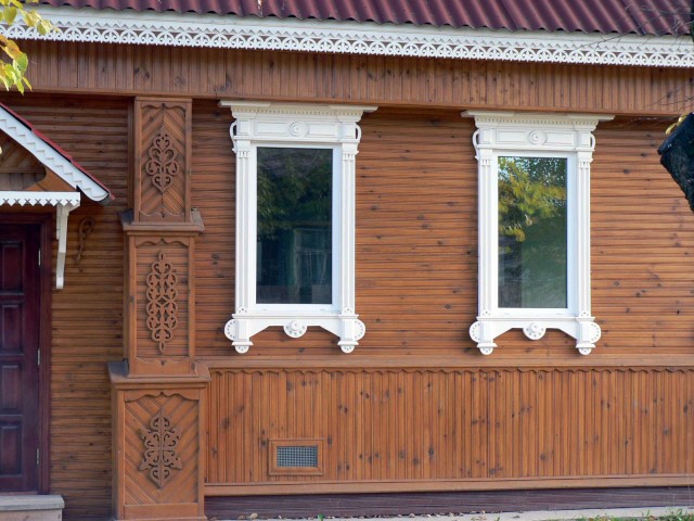 г.Семёнов. Наличники на окна (82 фото)