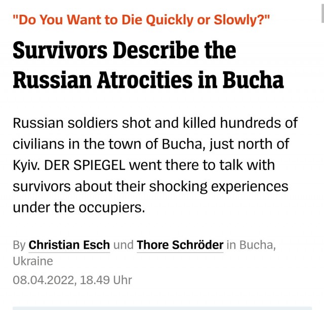 Буча. Зеленский сказал, а вот что?