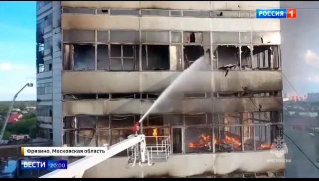 Все заблокированные в пожаре в подмосковном Фрязино сгорели заживо, погибли 9 человек