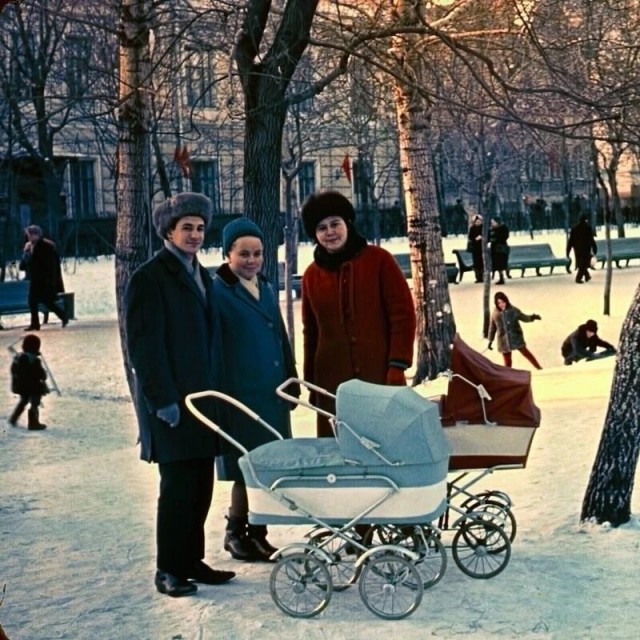 Фотографии из прошлого нашей страны в цвете -100