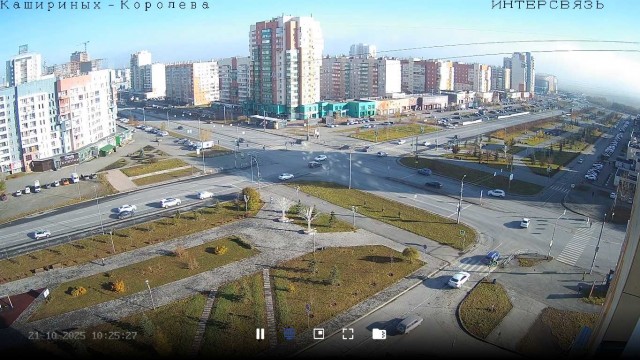 А из нашего окна...