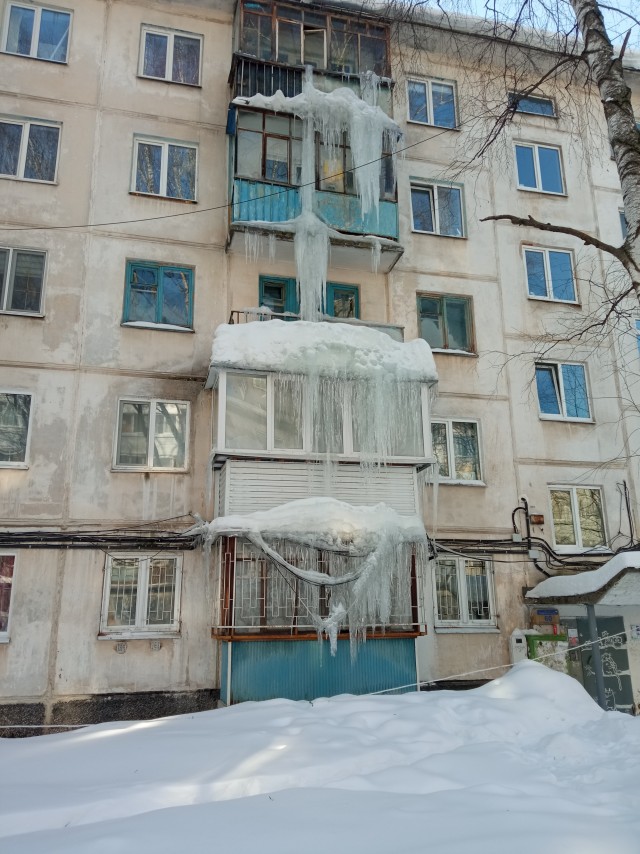 Коварнейшие сосули в городе Н.