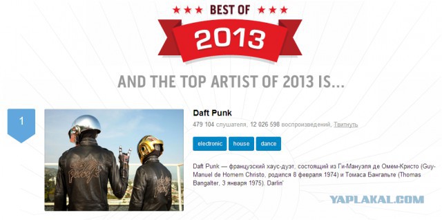 Daft Punk - справедливая награда?