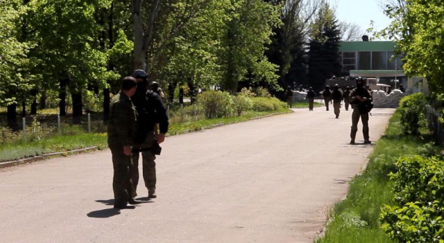 Ми-8 взорвался на аэродроме в Краматорске