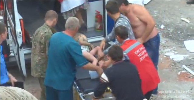 15/07/14 Авиаудар по Снежному