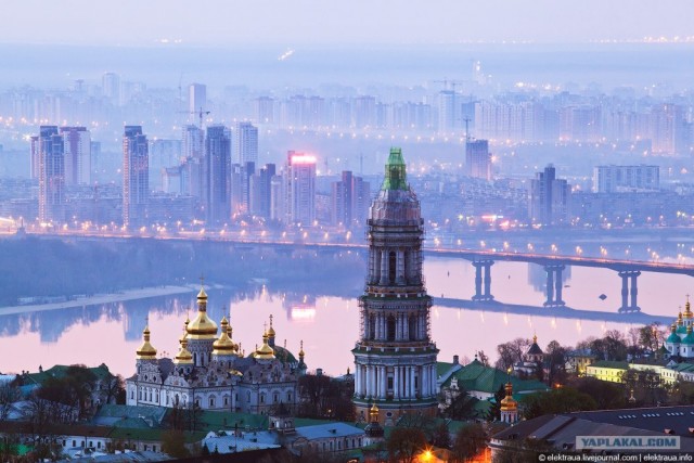 Киевские утренние пейзажи