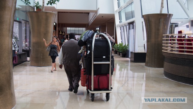 Сингапур. Гостиница "Марина Бэй"