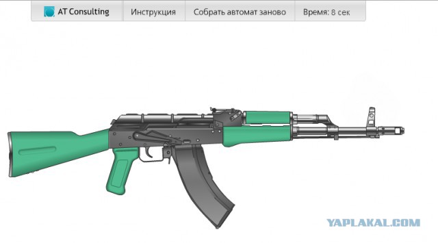Автомат Калашникова виртуальный