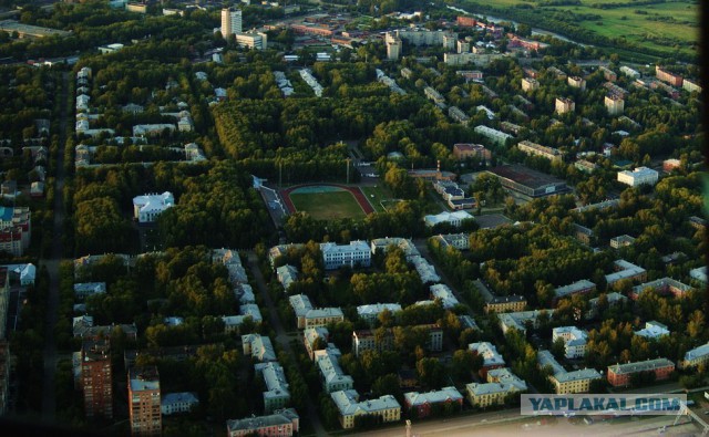 Фото некоторых городов с высоты