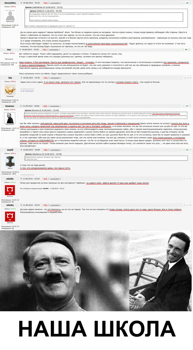 Расизм головного мозга