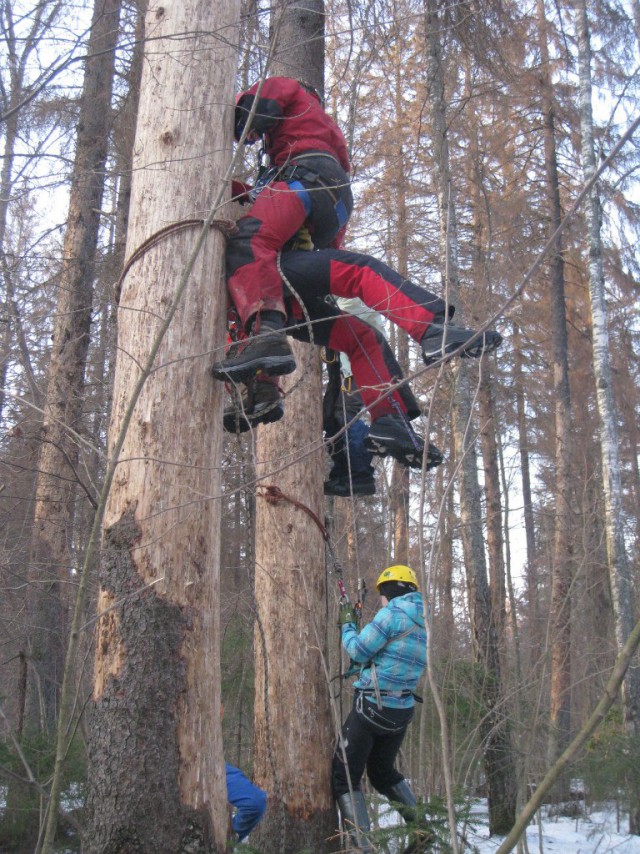 Техника ледолазания
