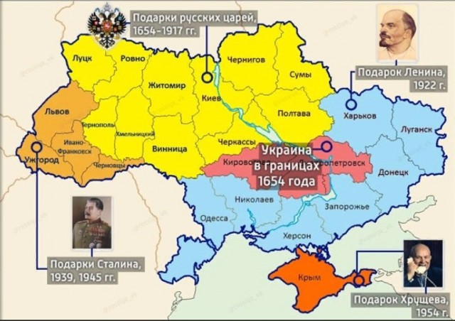 Путин заявил, что Украина была сформирована только при СССР