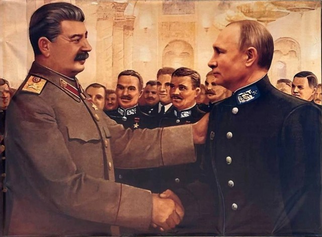 Пластиковый Сталин