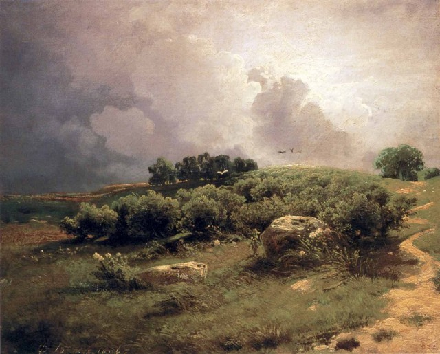 Перед грозой в живописи
