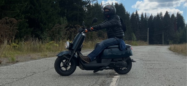 Чемоданчик на 50сс от Yamaha: врываюсь в мотожизнь!
