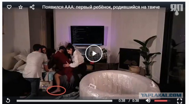 Появился
первый ребёнок, родившийся на твиче