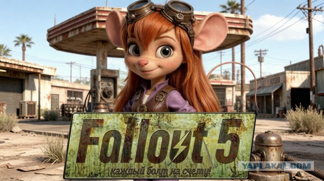 Bethesda и Disney объединяются — Гаечка станет новым компаньоном в Fallout 5!
