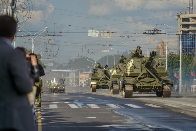 Репетиция парада в Минске