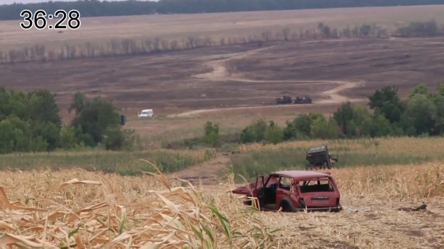 Попытка прорыва колонны из Иловайского котла