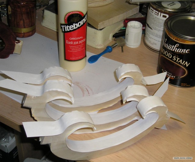 Изготовление люстры