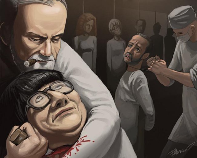 Ефремов: "В Красноярске утром рано дети съели ветерана"