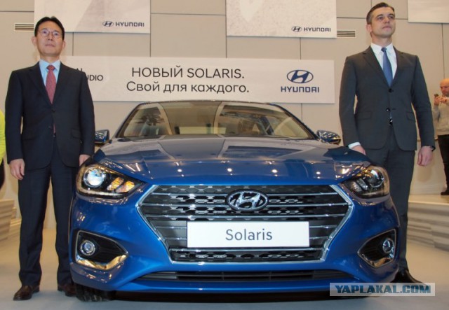 Официально представлен новый Hyundai Solaris для России