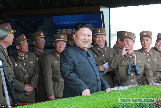 Фото с боевых стрельб Северной Кореи