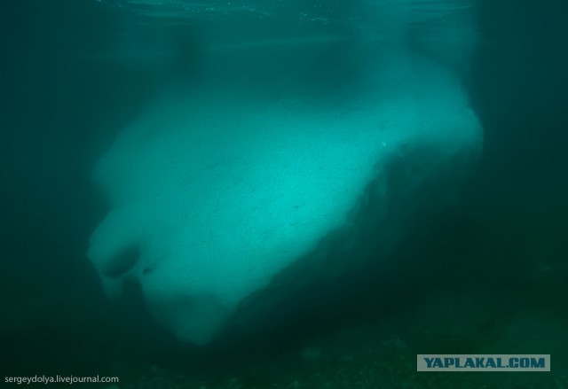 Как выглядит айсберг под водой