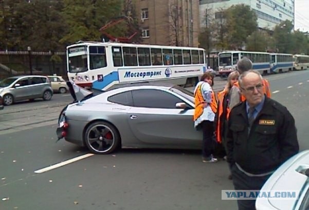 Трамвай сделал Ferrari