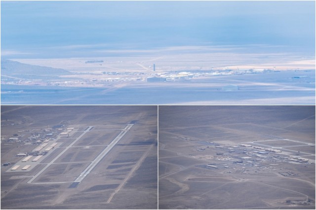 Частный пилот сделал несколько снимков "Зоны 51" из окна самолета