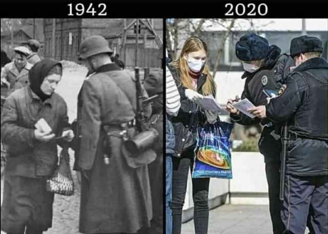 В Кургане в одном из ТЦ для посетителей без QR-кодов соорудили специальную антиковидную дорожку из деревянных поддонов