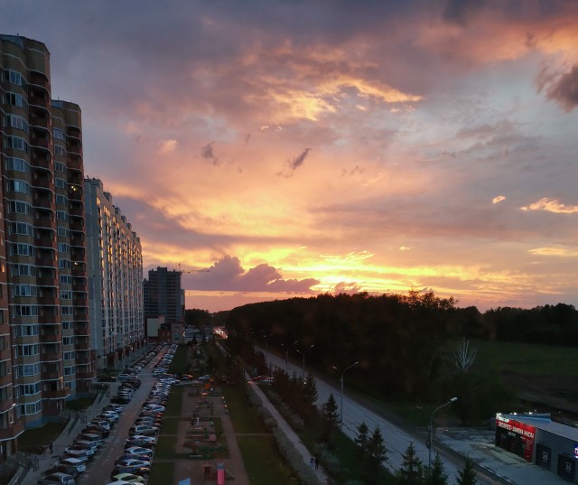 Закат в Николаеве