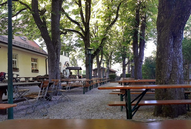 Баварский пивной сад. "Der Biergarten"