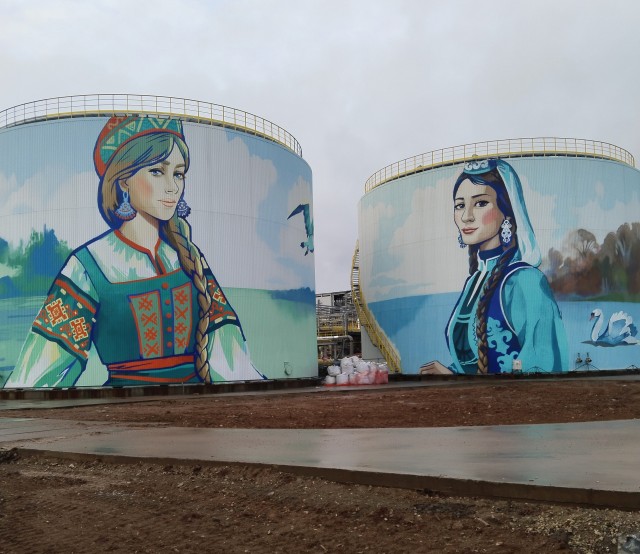 Муралы в Нижнекамске