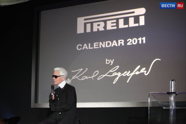 Презентация календаря Pirelli 2011 в Москве