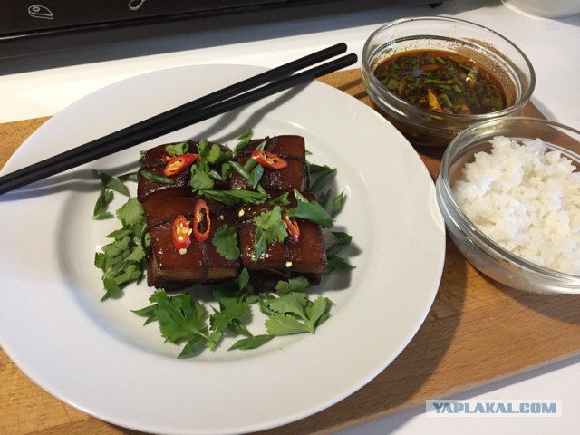 Тушеная свиная грудинка. Dong Po Rou. Китайская кухня.