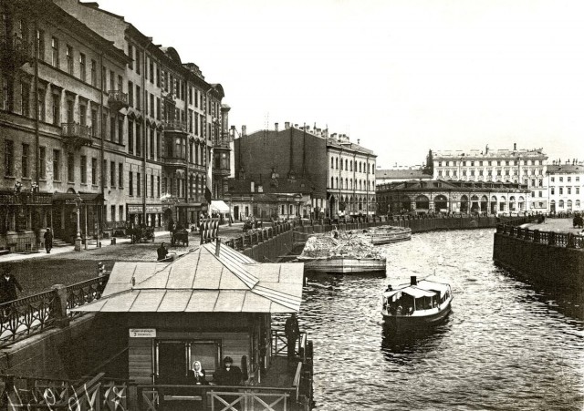 Прогулка по Санкт-Петербургу 1909 года