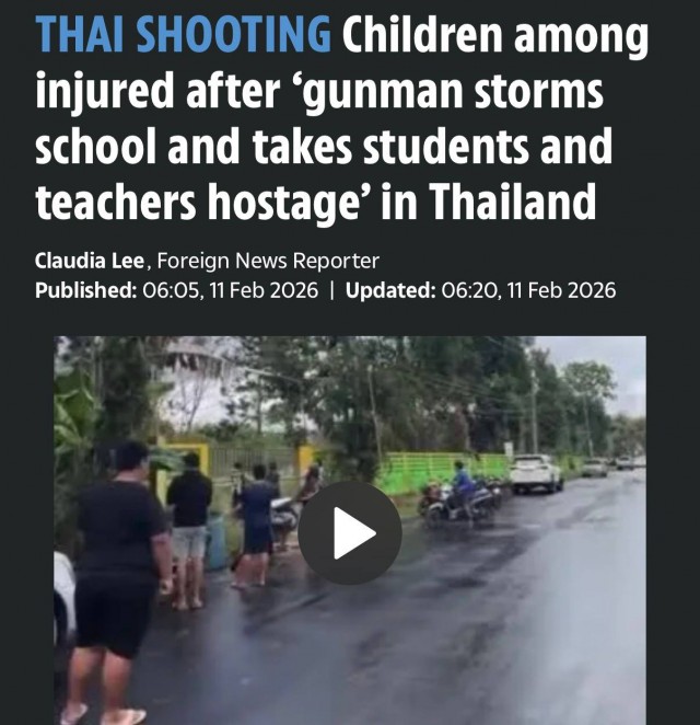Захватили школу в Таиланде