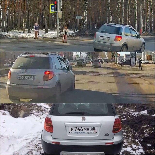 Две внимательные девочки на переходе