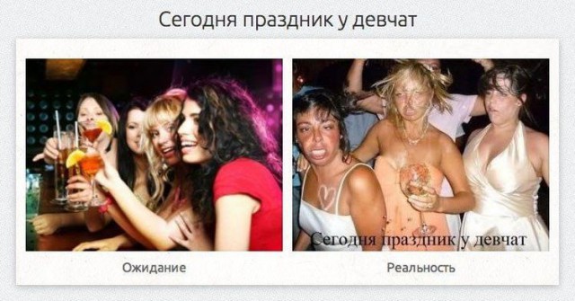 Ожидания VS Реальность